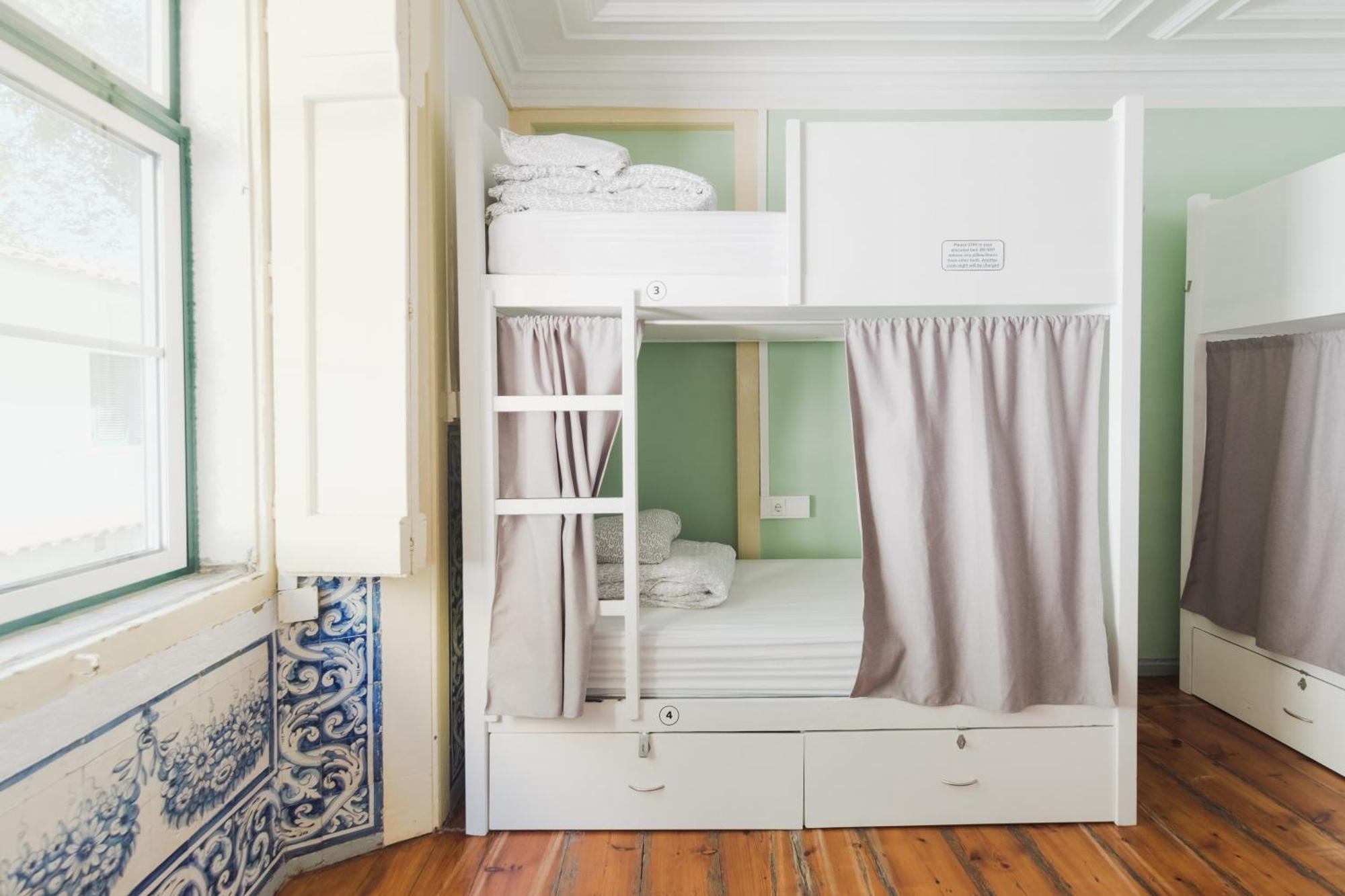 Bed in 6-Bed Female Dormitory Room with Bathroom,1742966840:JPEG